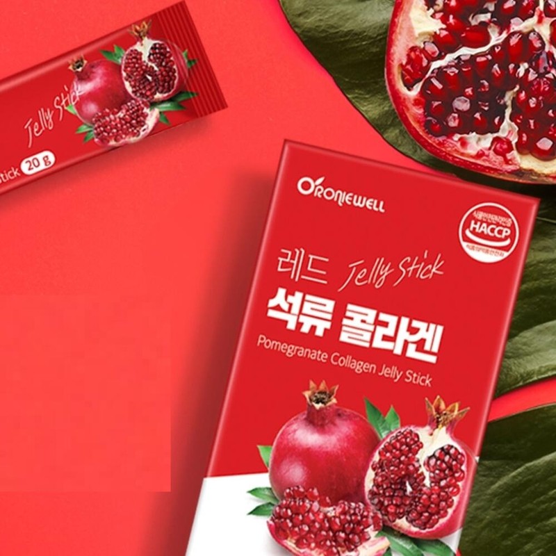 Pomegranate Collagen Fish Collagen Nutrients 3 Pieces / 석류콜라겐 피쉬콜라겐