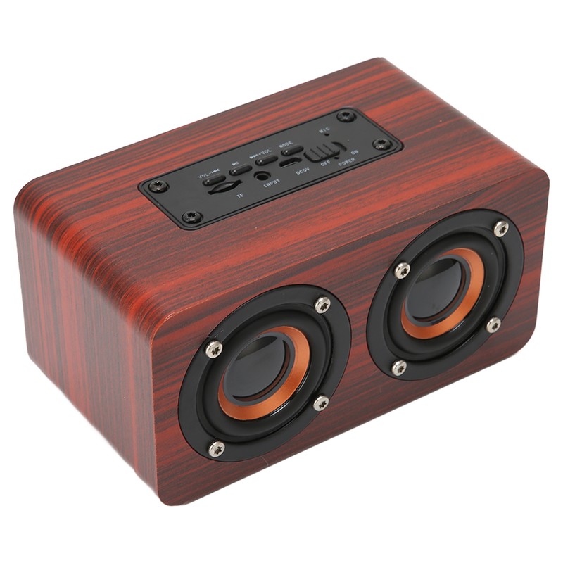 Retro Bluetooth Speaker Built in Mic Portable Wireless Speaker Supports