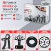 FUNFLEX Hand Trainer, Finger Trainer, Adjustable Grip Strength Trainer Set,
