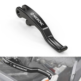 NICECNC Motorcycle Clutch Lever, Compatible with Husqvarna 701 Enduro 2016-2021, Compatible with 1190 Adventure 2013-2017, See Fit, Black