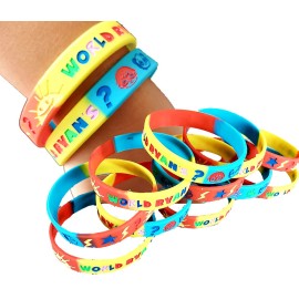 LANASPARTY RYANS WORLD gift box birthday party supplies favor centerpiece decoration theme - 6pc Gel Bracelets