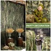 FullLit Camo Netting 5 Color Woodland with rope-10ft*20ft