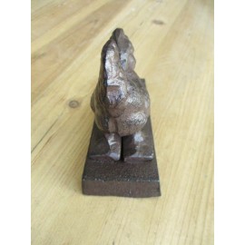 Midwest Craft House Cast Iron ROOSTER CHICKEN Door Stop Stopper Country Farmhouse Rustic Doorstop