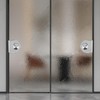 HOJLKLD Glass Door Pull Handle, 2PCS Door Clips Pull Handles