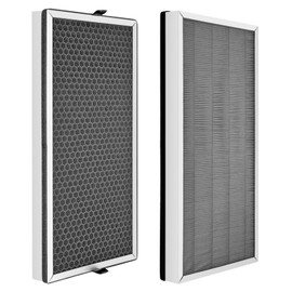 Can-Meageren JF999 Replacement Filter Compatible with Jafända JF999 Air Cleaner Purifier, H13 4-Stage Filtration Activated carbon Air Clean Dust VOCs, 2-Pcs