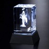Customized 3D engraved Crystal Award (Add Your Logo And the