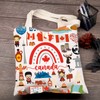 FEELMEM Canada Trip Tote Bag Canada Travel Reusable Shopping Bag
