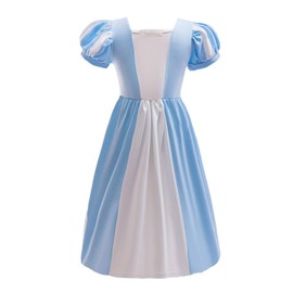 Lito Angels Princess Cinderella Costume Playwear with Accessories for Kids Girls Age 10-11 Years Blue