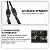 SATUY 2Pcs USB 2.0 Header Splitter, Nylon Braided Motherboard 9