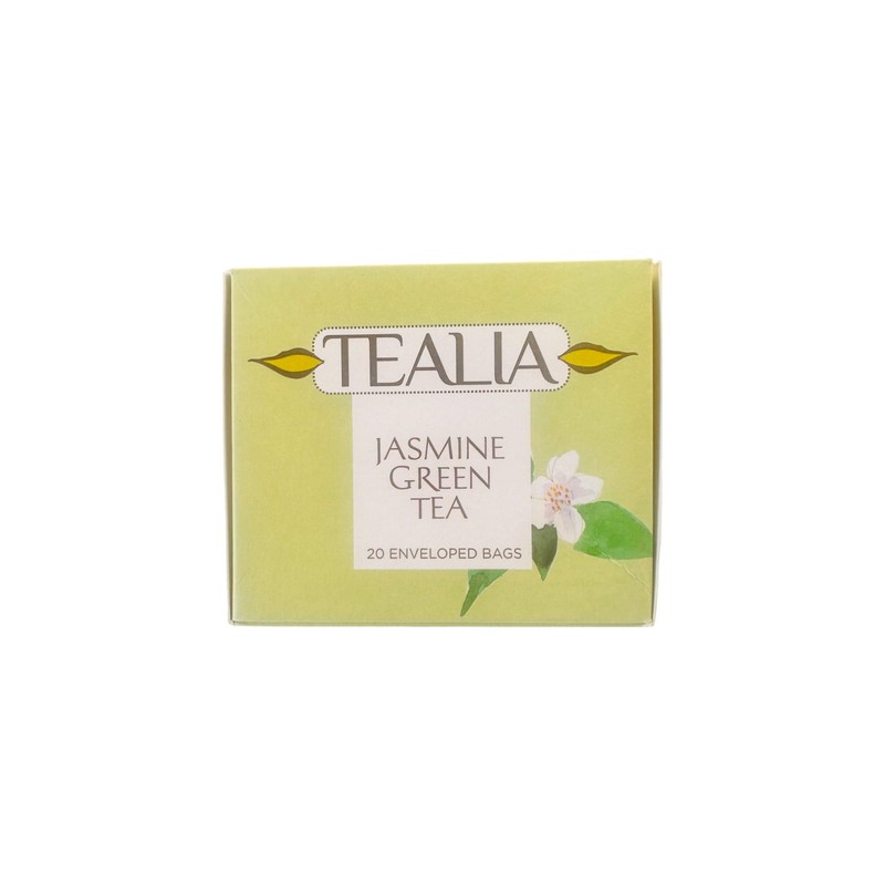 Tealia Premium Jasmine Green Tea – Light & Aromatic, Naturally