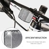EHDWXVZM Pack of 2 Reflective Rear Lights with 2 Reflective