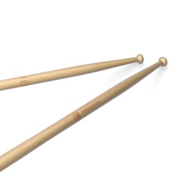ProMark Marching Drum Sticks - Tim Jackson Signature Tenor Sticks - Drum Sticks Set - Wood Tip, Lacquer Finish - Hickory Drumsticks - Consistent Weight and Pitch - 1 Pair