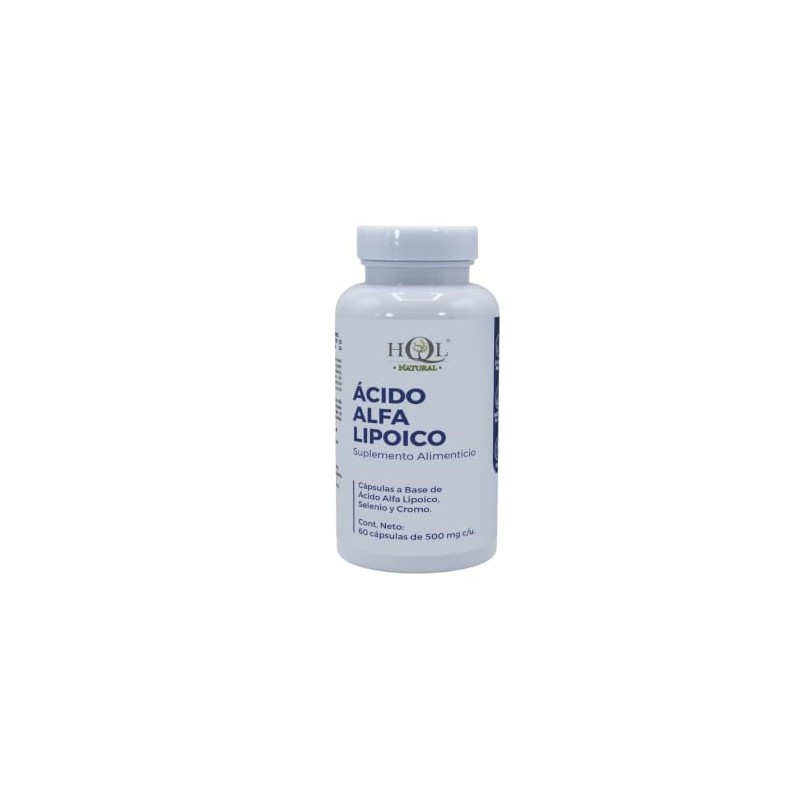 Ácido Alfa Lipoico 60 cápsulas Suplemento