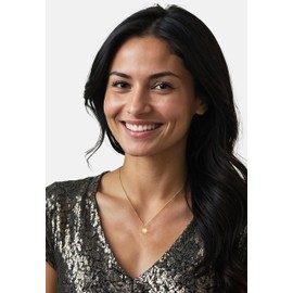 Sofia Milani - Women's Necklace 925 Silver with Zirconia Stones - Sun Pendant, Gold, Cubic Zirconia