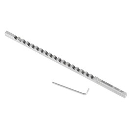 Accusize Industrial Tools 3mm-A H.S.S. Keyway Broach, 13/64''-1-1/8'' Length of Cut, Requires 1 Shim, 5001-0004