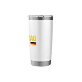 German Germany Flag Stainless Steel Insulated Tumbler