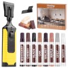 Tkaimy 11 Color Vinyl Laminate Floor Repair Kit for Wood