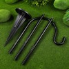 29. 5 Inch Shepherd Hooks: Pack of 2 Garden Bird