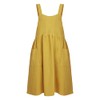 TOPTIE Cotton Linen Apron Cross Back Work Apron, Kitchen Apron,