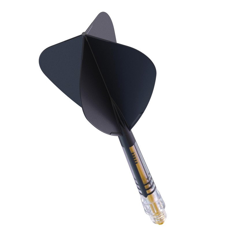CUESOUL ROST T19 Carbon Integrated Dart Shaft and Flight,Kite Shape,Set
