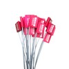 20x 40cm Red Barrier Cable Seals – Tamper-Proof Steel Strap,