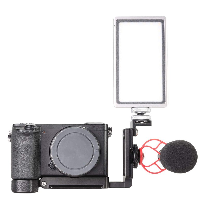 WEPOTO 6500 series Camera Hand Grip Quick Release Plate L-bracket