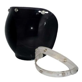 Bubble Shield (Dark Smoke) + Flip Up (Clear) And Discount Set Generic Other Products Mounting OK.