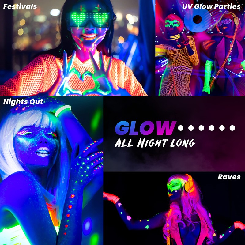 The Glowhouse UV Neon Face Paint and Body Paint Stick