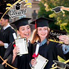 Kaxulvoblig Graduation 2025 Greeting Card, Bachelor Card - Ideal for Congrats Grad Decorations & Graduation Party Decorations