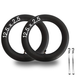 2 Pack 12.5 x 2.5, 12.5x2.75 Inner Tube, 12/12.5x2.5/3.0 Inner Tube 12 1/2" x 2 1/2" Tubes for Razor Dirt Pocket MX350 MX400 X-560 E-500 E-750 E-900 E-1000 Most Bike Electric Scooter Tire