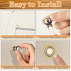 Dreyoo 2 Pack Lighted Doorbell Button Replacement, Easy to Install