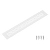 uxcell Aluminum Alloy Air Vents, 300 x 50mm / 11.8