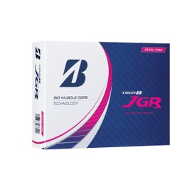 Bridgestone TOUR B JGR Golf Balls, 2023 Model, 12 Balls, Pearl Pink J3PX