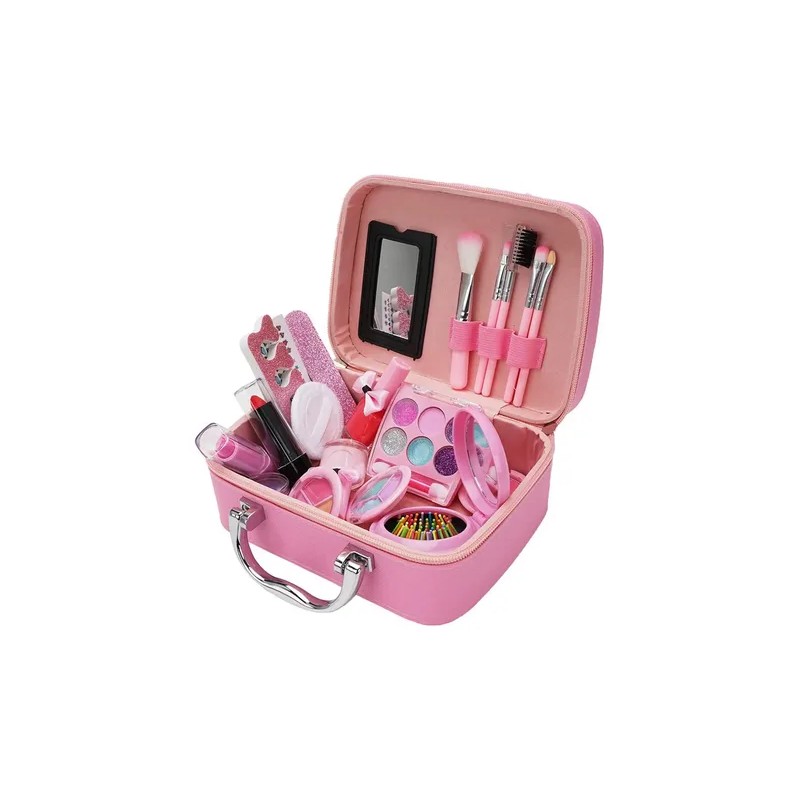 Juego De Maquillaje Lavable Para Niñas, 20 Piezas