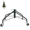OVOV Christmas Tree Stand for Artificial Trees with Wheels 17"