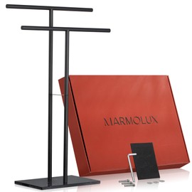 Towel Stand – Freestanding Towel Rack for Bedroom & Bathroom, Heavy-Duty Towel Drying Rack with Sturdy Base, Stylish Modern Free Standing for Spa & Home 1.6'x2.7'x0.7'