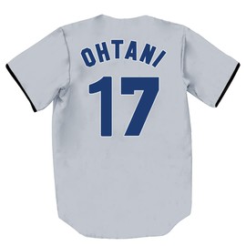 HOPSHION 17 Baseball Jersey Short Sleeve Button Shirts Gifts for Fans HF023-Grey-M