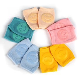 Baby Knee Pads for Crawling – Soft Cotton Non-Slip Protection Sleeves for Indoor Play and Early Movement