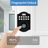 UMIKSMART Smart Door Lock with Fingerprint & Keypad, Keyless Entry
