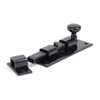 From The Anvil Black 4 Inch Straight Knob Bolt