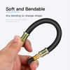 Mellbree 2pcs Valve Stem Extenders, 8.25 Inch Flexible Schrader Tire