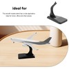 SEWACC 2pcs Aircraft Models Stands Plastic Aircraft Model Display Stand