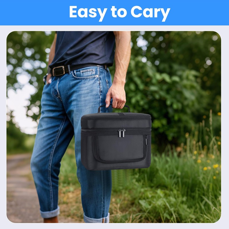 Speqerk Generator Cover Compatible with ECOFLOW River 2, Soft Carrying