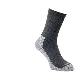 Silverpoint Comfort Hiker Drytex Trekking Hiking Outdoor Performance Sock, Charcoal Grey Melange, Medium