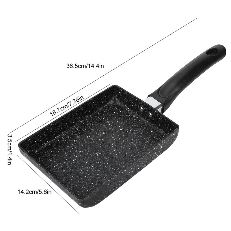 Nonstick Omelette Pan Egg Steak Frying Pan Pizza Cooking Pot