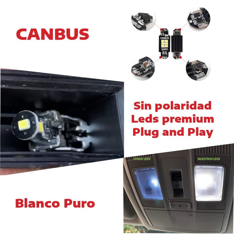 LEDXIUM - Kit led premium de interiores para Mazda 3