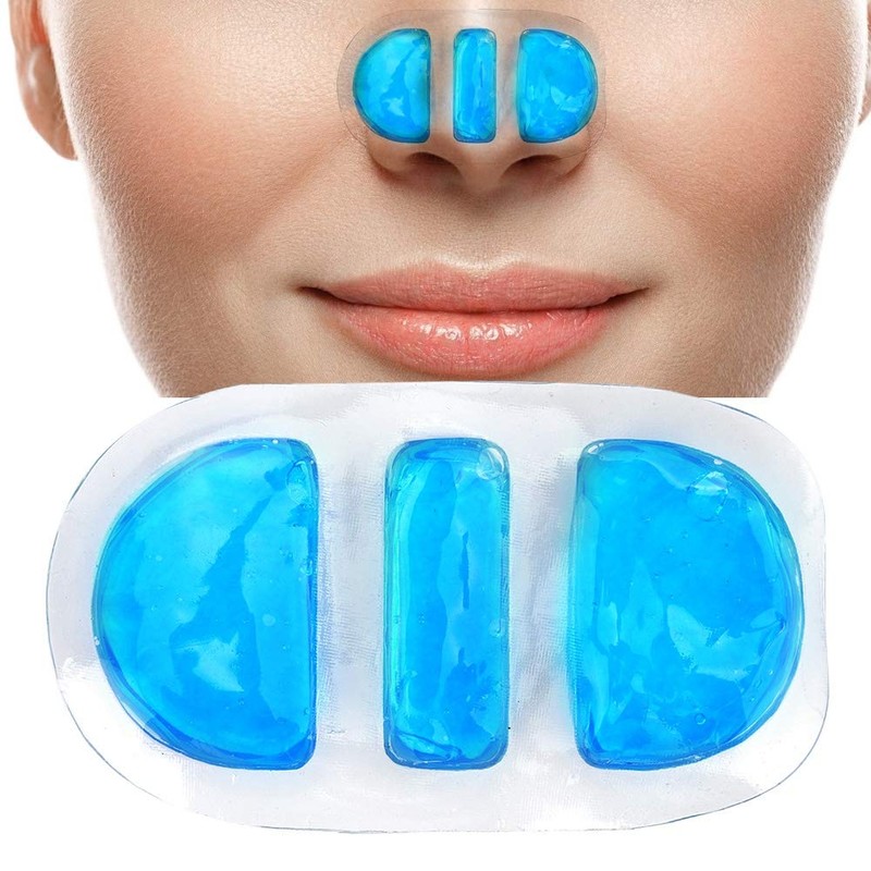 QANYEGN Cooling Gel Ice Pack, Reusable Nose Cold Packs, Cold