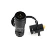 ZBLZGP Waterproof M12 Connector IP67 Push Pull Connector Weipu Panel