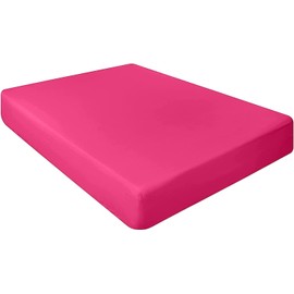 R&Z Cot Bed/Toddler Bed Fitted Sheets, 70x140cm Pack Of 2 (Fuscia)