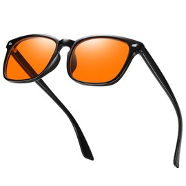 Okany Blue Light Filter Glasses for Men and Women - Screen Glasses Against Eye Strain for Computer Work, Home Office and Gaming, Computer Glasses with UV400 Protection for Long Screen Time